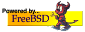 [powered by FreeBSD]